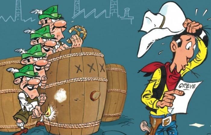 parce que la bande dessinée sur le cow-boy solitaire a été victime de la censure