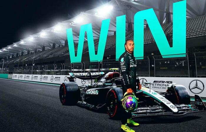 Formule 1 | Mercedes F1 invite les fans à apposer leur nom sur la W15 de Hamilton à Abu Dhabi