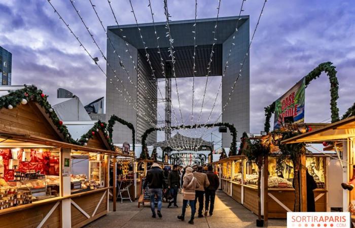 Le marché de Noël géant de La Défense est ouvert ! Animations festives et patinoire au programme