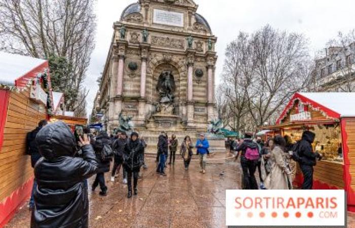 Le Marché de Noël Made in France de Saint-Michel à Paris 2024