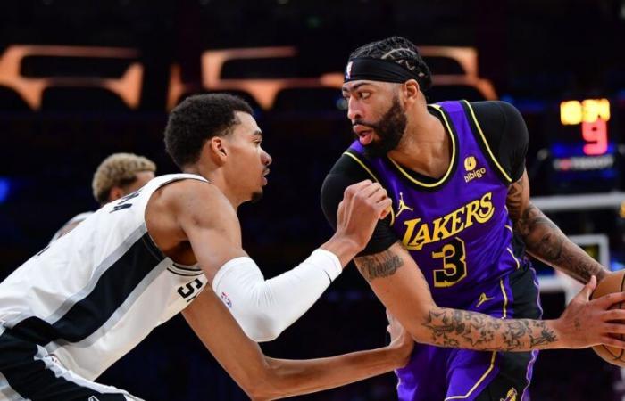 San Antonio Spurs contre Los Angeles Lakers