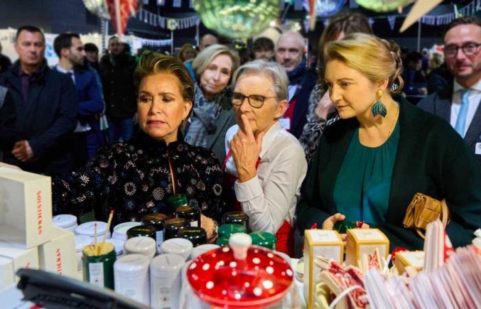 La Grande Duchesse Maria Teresa et sa belle-fille Stéphanie font un tour du monde caritatif au Bazar International Luxembourg