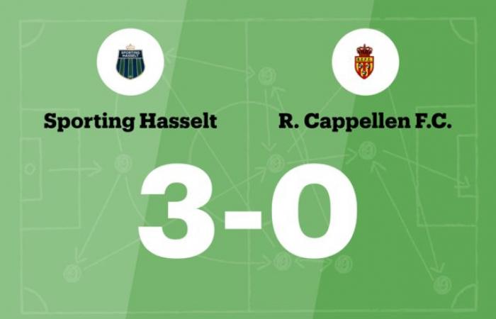 Le Sporting Hasselt remporte une victoire convaincante contre le Cappellen FC (Hasselt)