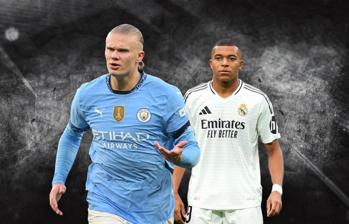 Haaland vs Mbappé : duel de buteurs