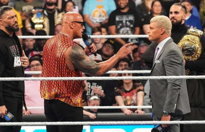 Achetez ou vendez Cody Rhodes perdant le titre de la WWE face à The Rock ou Reigns avant WrestleMania 41