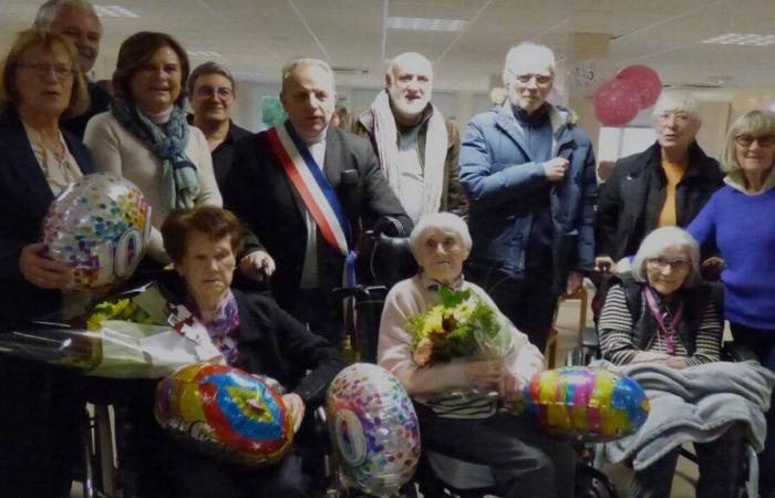 Plouha. Deux centenaires fêtent leur anniversaire aux Genêts d’or