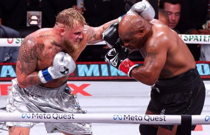 Jake Paul maîtrise contre Mike Tyson