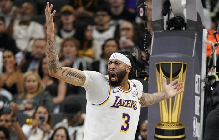 Un journaliste dénonce le fiasco flagrant d’Anthony Davis pour assurer la victoire des Lakers contre les Spurs en Coupe NBA