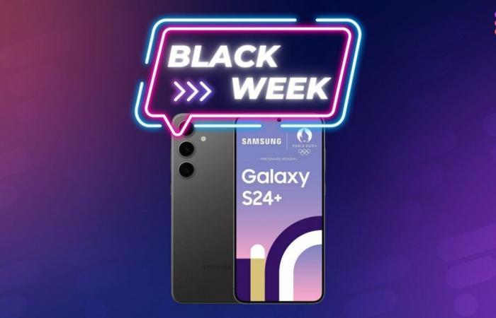 L’excellent Galaxy S24+, haut de gamme fabriqué par Samsung, bénéficie d’une réduction de 320 € pour le Black Friday