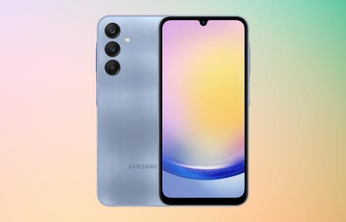 Le Galaxy A25 a un prix bas chez Samsung, mais vous en offre le plus