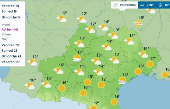 Quelles prévisions météo Météo France prévoit-il pour Toulouse et l’Occitanie ce week-end ?