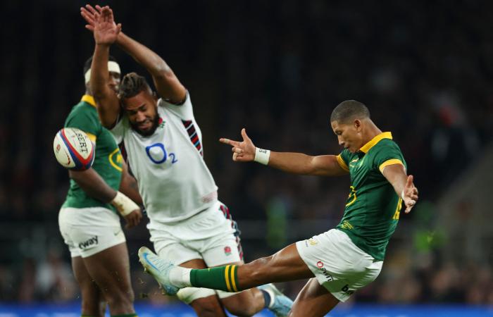 Dernier score et mises à jour alors que les Springboks mènent le thriller