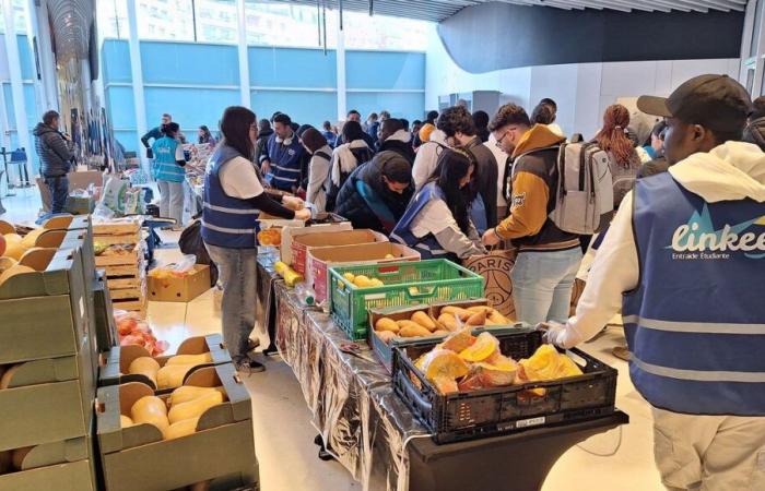 Produits frais, vêtements… la « Cantine Solidaire » du PSG accueille 2 500 étudiants en difficulté financière