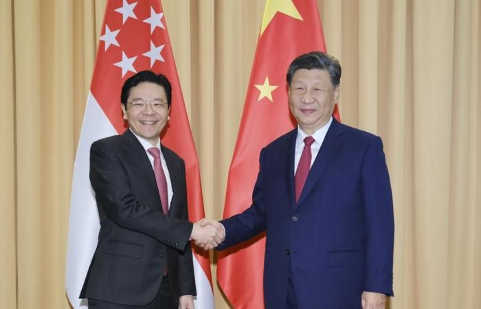 (Multimédia) La Chine continuera d’avancer main dans la main avec Singapour sur la voie de la modernisation, déclare Xi Jinping