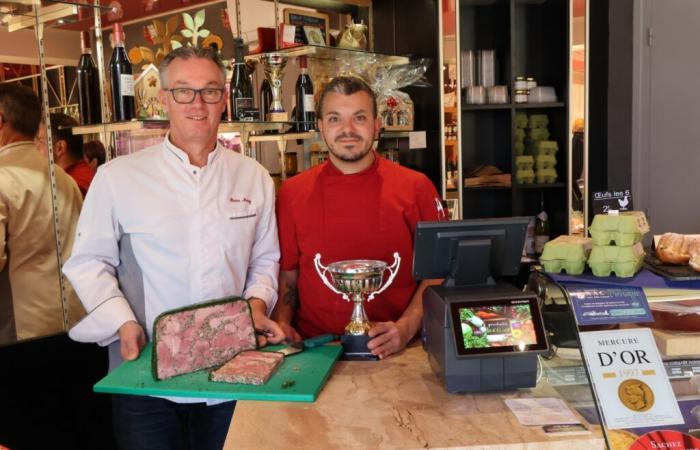 La Maison Morey Traiteur de Châtenoy le Royal se démarque une nouvelle fois en remportant la médaille d’Or du meilleur jambon persillé 2024. – info-chalon.com