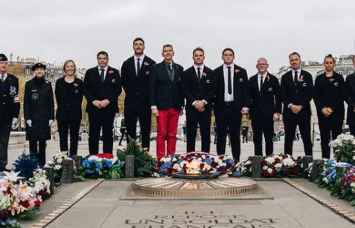 pourquoi les All Blacks se sont rendus sur la tombe du soldat inconnu, sous l’Arc de Triomphe