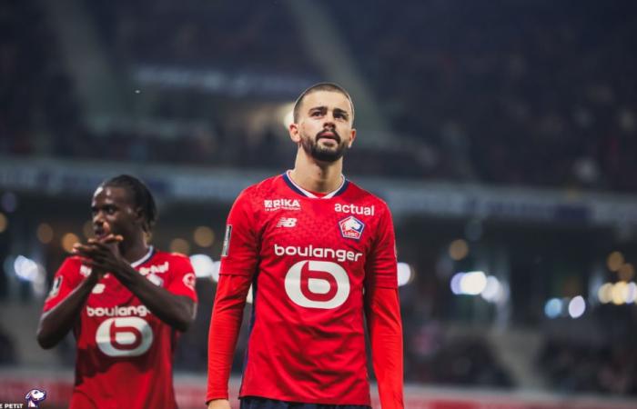 Edon Zhegrova (LOSC) meilleur dribbleur du Big-5