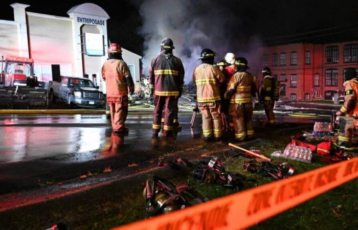 Incendie en Beauce : deux personnes portées disparues