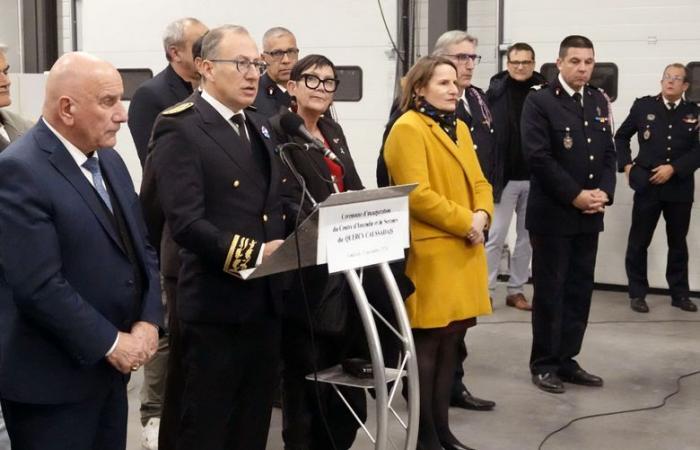 Construite en un temps record, moderne et écologique, la nouvelle caserne d’incendie et de secours de Caussade a été inaugurée