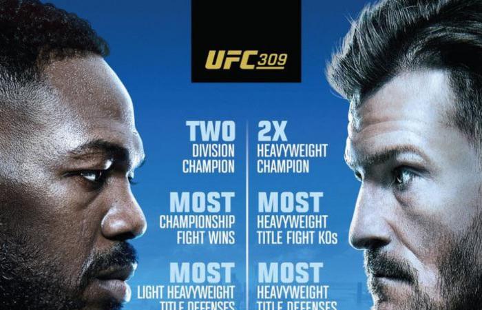 Résultats de l’UFC 309, mises à jour en direct