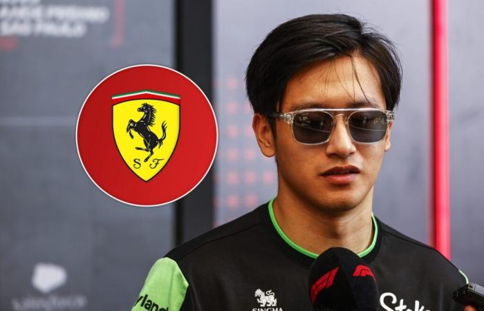 Guanyu Zhou pourrait rejoindre Ferrari en 2025