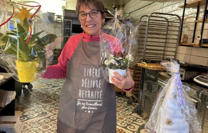 Après 42 ans de service en boulangerie, la Laonnaise Christiane Lebeau prend sa retraite