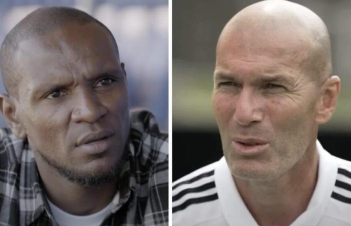 Ex-coéquipier en bleu, Éric Abidal (45 ans) cash sur Zinédine Zidane : « Je l’ai vu…