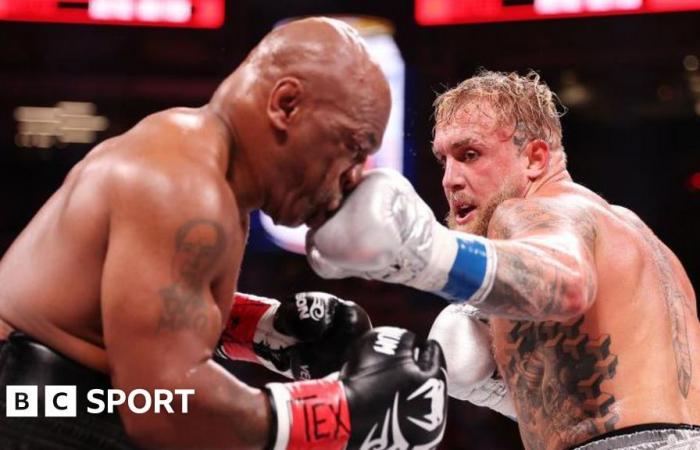 Mike Tyson battu par Jake Paul aux points dans un concours terne