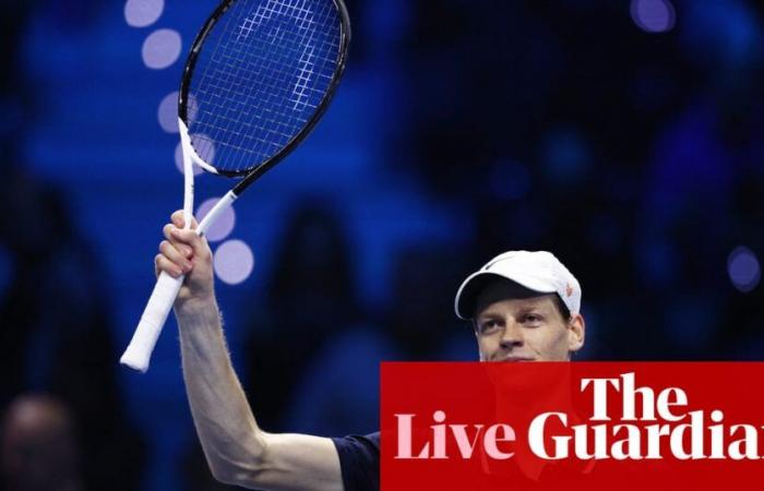 Jannik Sinner contre Casper Ruud : demi-finale de tennis des finales ATP – en direct