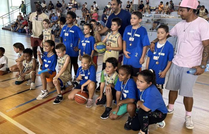 Championnat du Nord de basket à Voh, entre 170 et 180 enfants en compétition