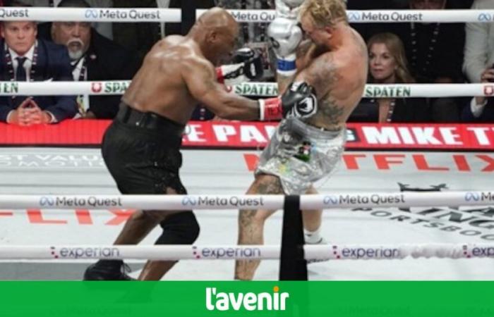 Mike Tyson, 58 ans, battu par décision des juges par le YouTuber Jake Paul lors du combat Netflix 40M