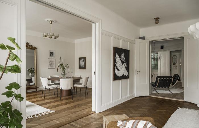 Un appartement classique chic de 164m2 comme à Paris