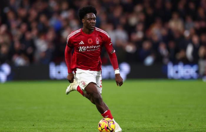 Ola Aina de Forest dans une course contre la montre pour affronter Arsenal