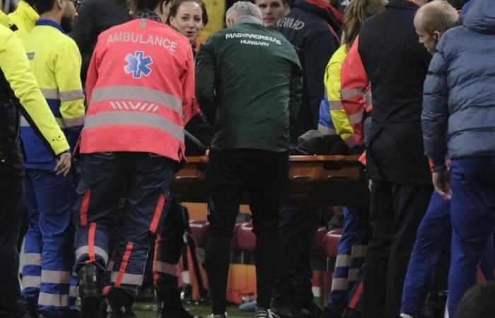 L’entraîneur adjoint de la Hongrie, Adam Szalai, est “stable” après être tombé malade lors d’un match à Amsterdam