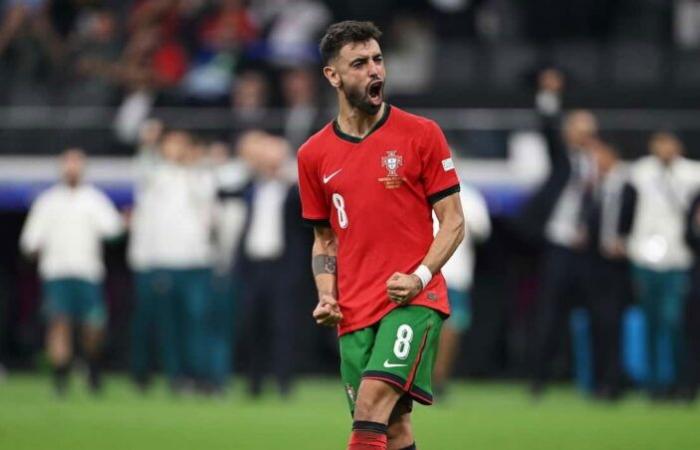 Bruno Fernandes continue sa forme impressionnante avec une frappe époustouflante lors du match 5-1 pour le Portugal – Man United News And Transfer News