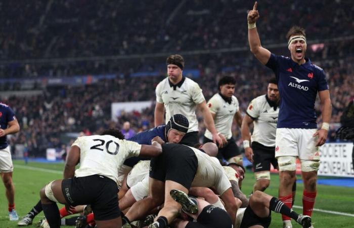 le XV de France s’offre un 3e succès d’affilée face aux All Blacks