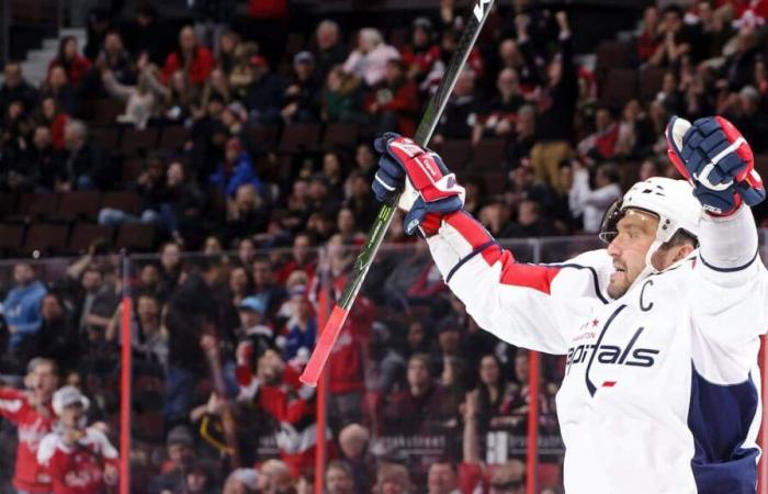 Ovechkin est déjà, de loin, le meilleur buteur de tous les temps