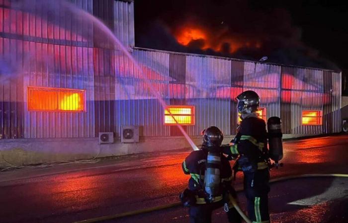 Incendie maîtrisé dans un entrepôt à Puget-Théniers : intervention rapide des pompiers