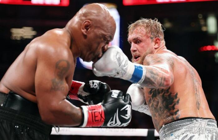 Jake Paul bat Mike Tyson par décision unanime lors d’un match de boxe