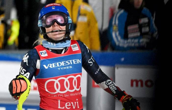 La star américaine Mikaela Shiffrin remporte le premier slalom de la saison à Levi