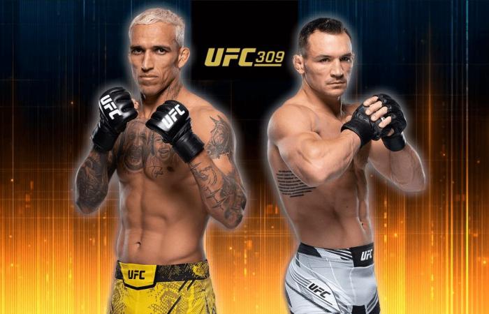 Michael Chandler contre Charles Oliveira pronostics, heure, cotes : UFC 309