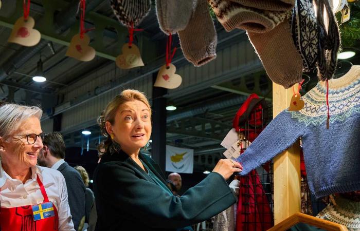 La Grande Duchesse Maria Teresa et sa belle-fille Stéphanie font un tour du monde caritatif au Bazar International Luxembourg