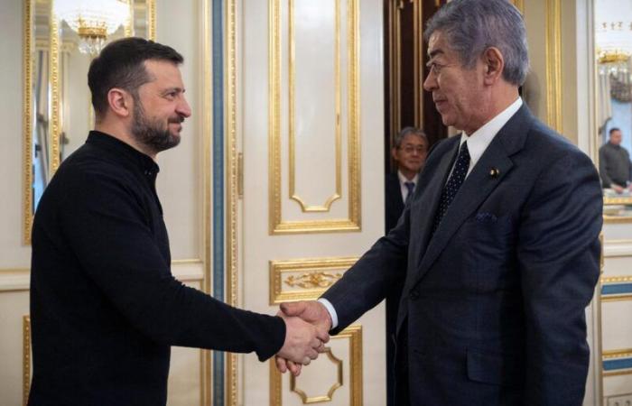 Volodymyr Zelensky remercie le Japon pour son soutien