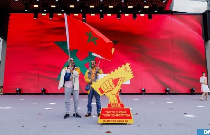 Le Maroc remporte le bronze au Concours international du meilleur carreleur