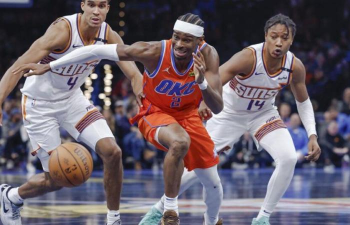 NBA : Phoenix Suns contre Oklahoma City Thunder