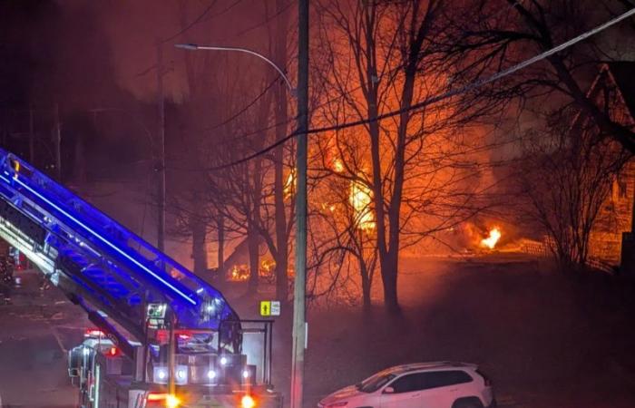 Deux personnes portées disparues suite à un incendie majeur à St-Georges