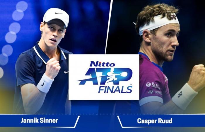 Jannik Sinner vs Casper Ruud Pronostics, conseils de paris et cotes, face-à-face, aperçu : Finales ATP 2024