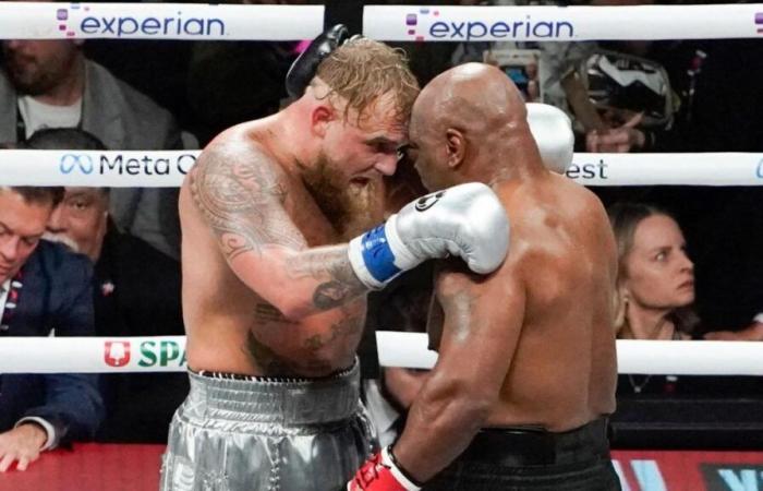 Mike Tyson perd face à Jake Paul aux points