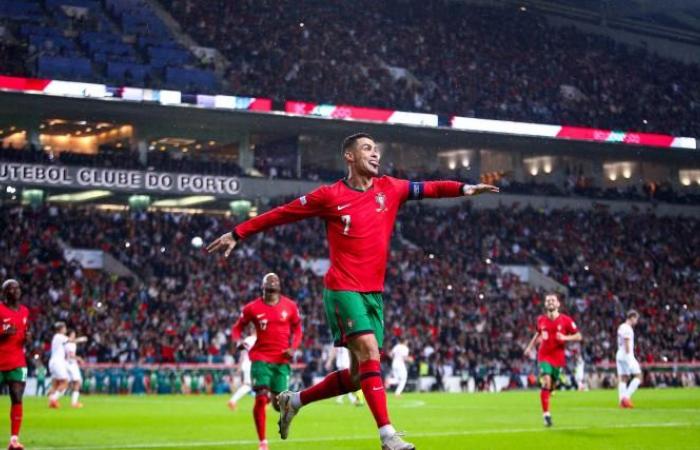 à quoi ressemblait la volée spectaculaire de Cristiano Ronaldo en Ligue des Nations