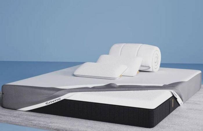 Confortable, ferme, respirant… Ce pack matelas complet Emma est à moitié prix ce samedi